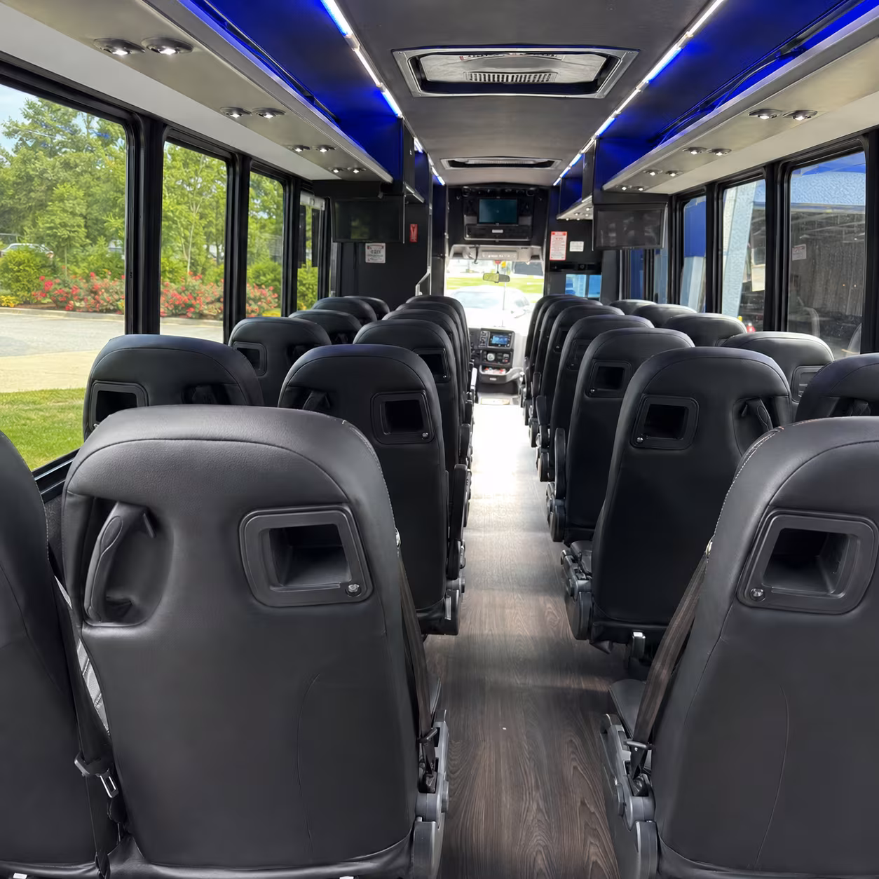 round rock long distance transportation onboard seating