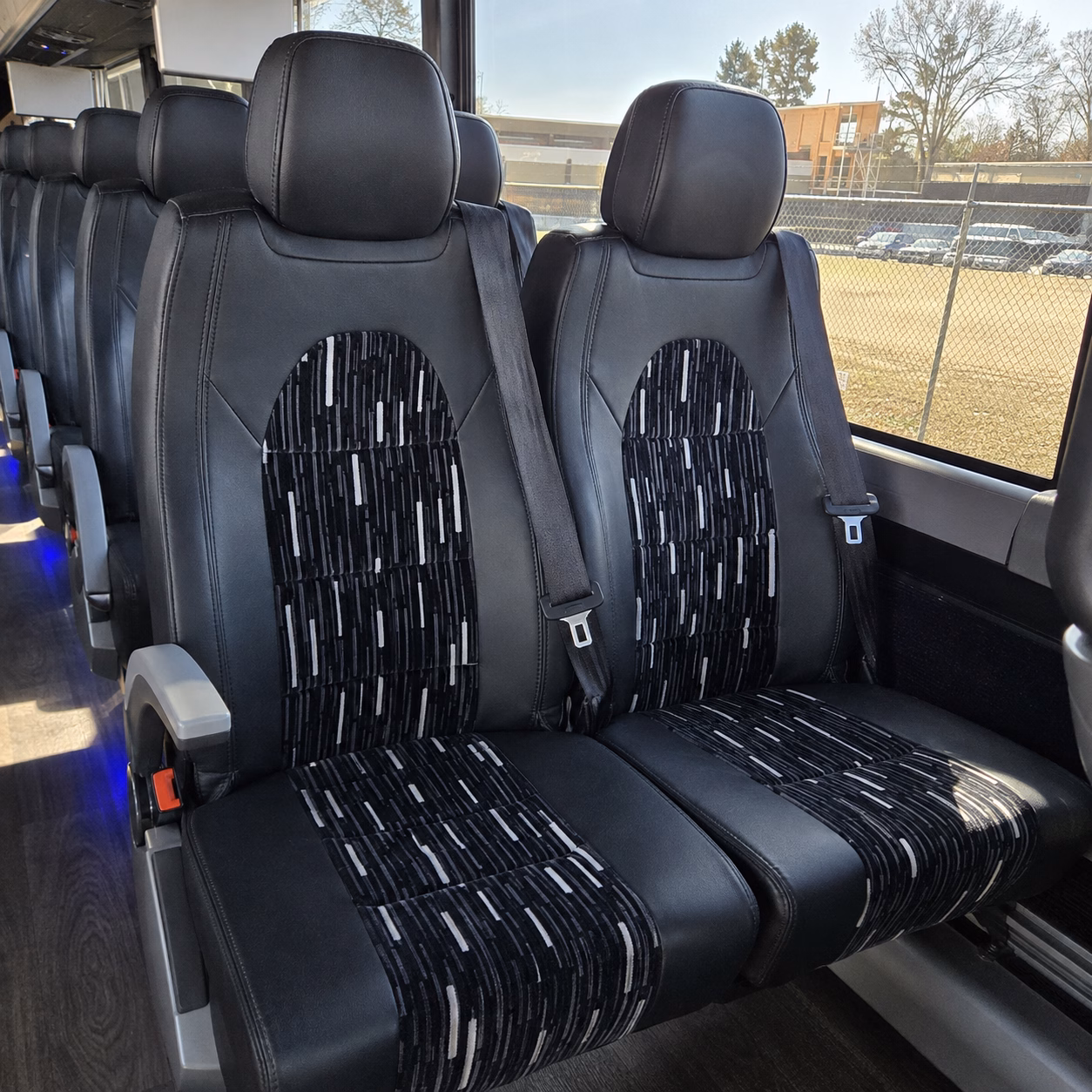 round rock religious group transportation onboard seating